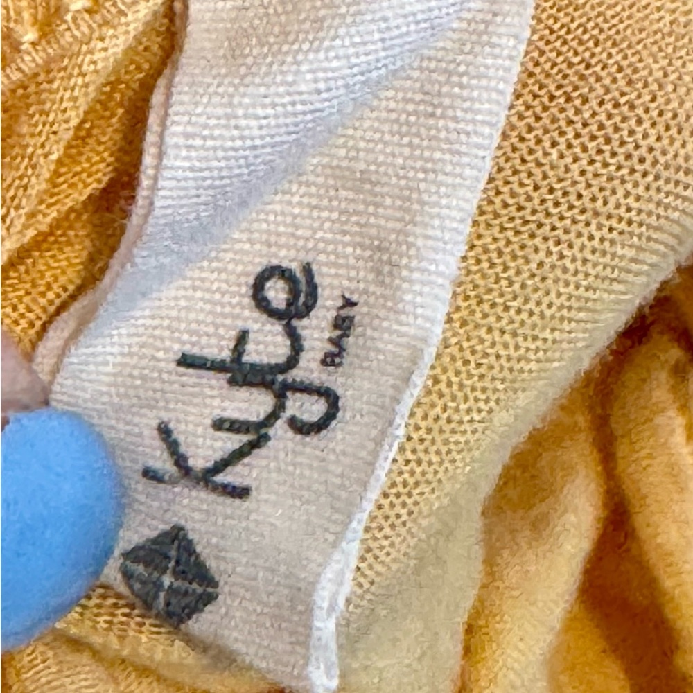 Kyte Baby Honey Yellow Short Sleeve Bodysuit 3-6 Months - Picture 3 of 4